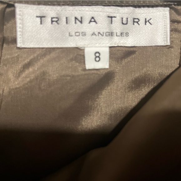 Trina Turk Textured Strapless Dress - Picture 5 of 8